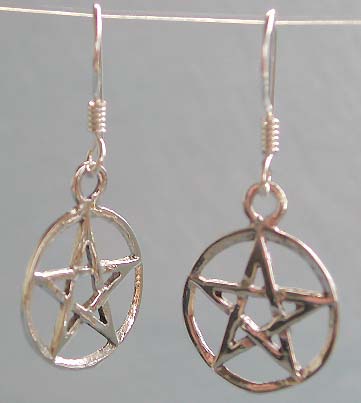 Wholesale designers fashion jewelry, Wicca sterling silver earring with fish hook