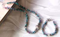 Canadian discount jewelry store wholesale bali jewelry set with amethyst and turquoise